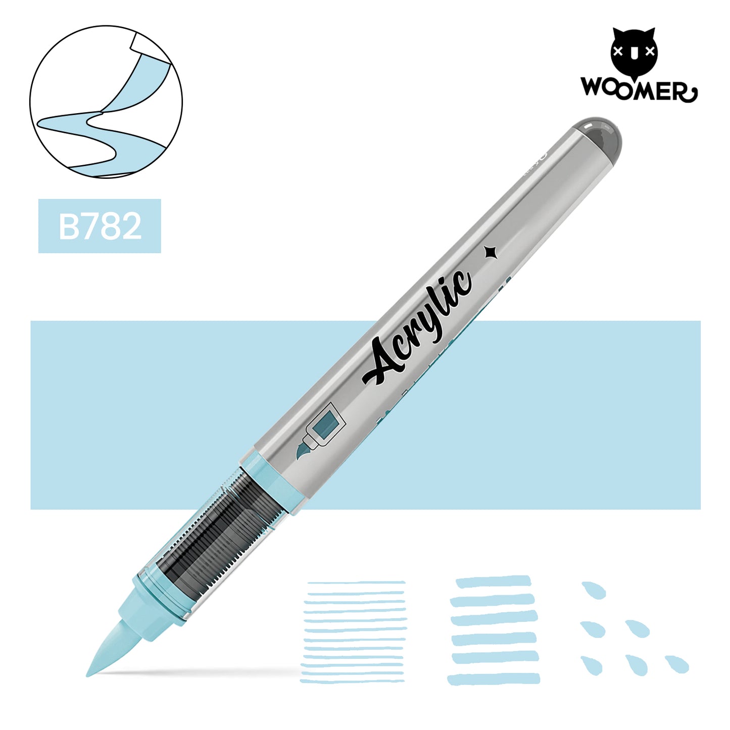 Woomer Single Marker Blue