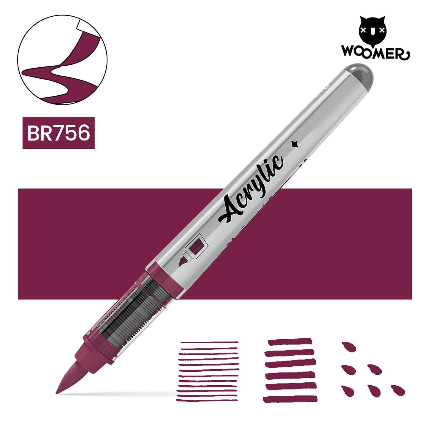 Woomer Single Marker Red