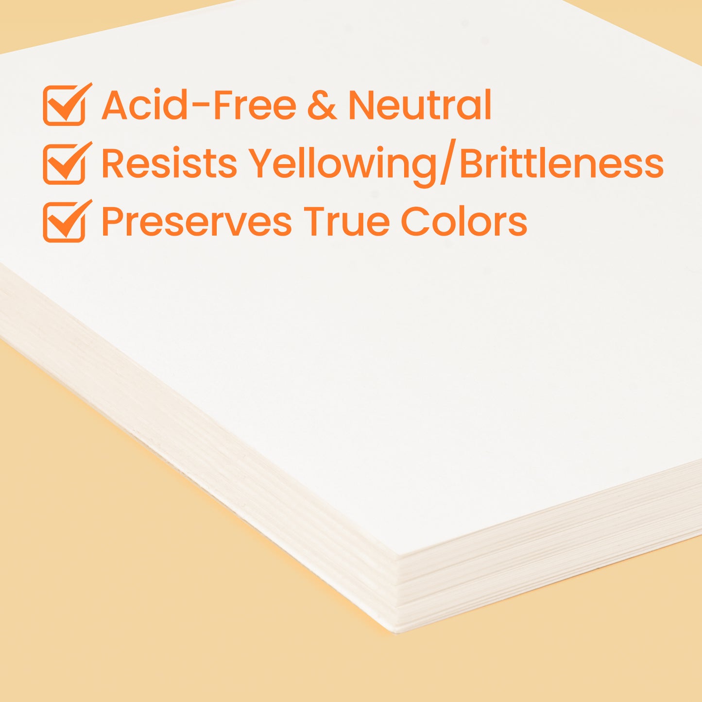 Woomer Fine-grain Colored Pencil Paper– 5.83x8.27in,200 gsm,Double-Sided, 20 Sheets