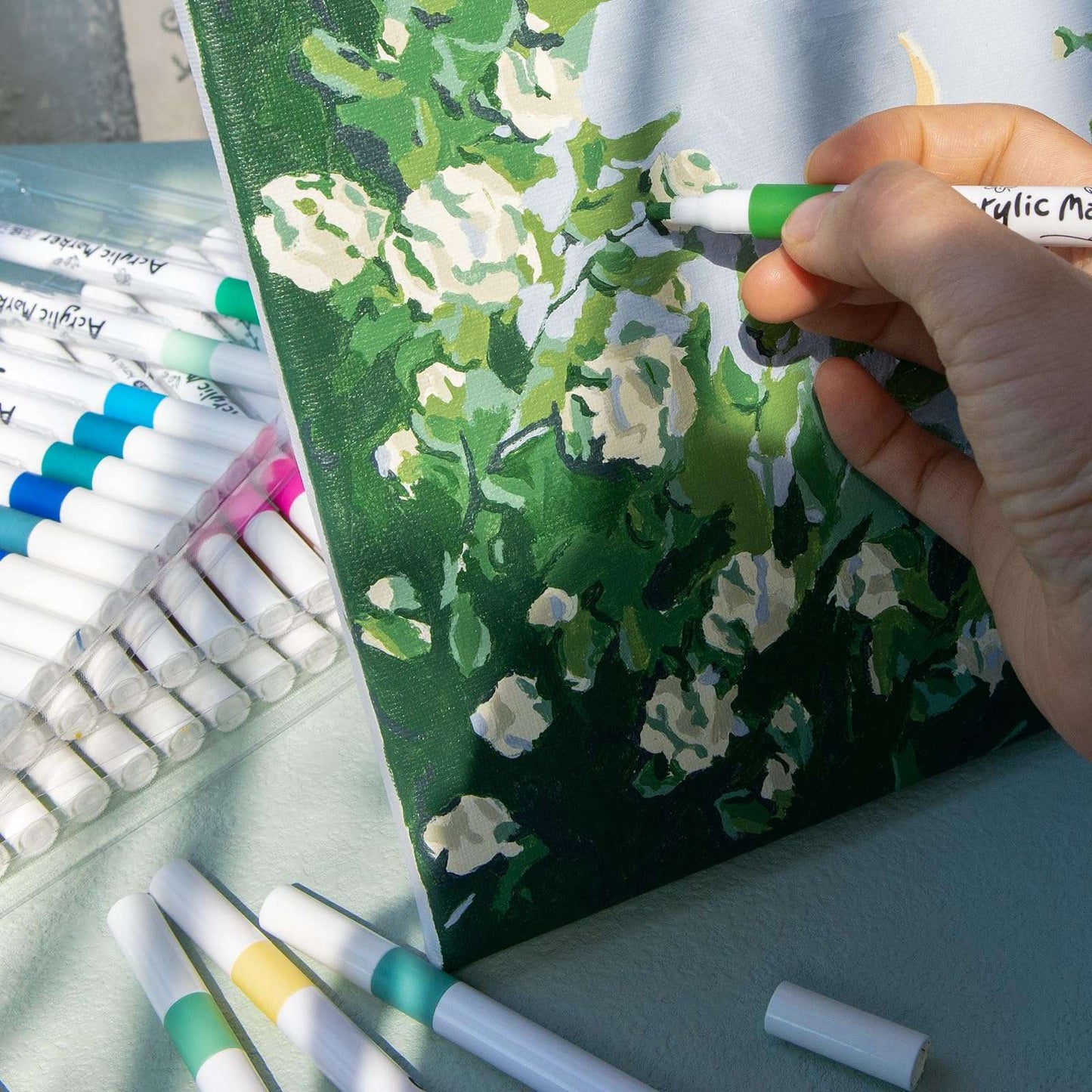 Woomer 63 colored Acrylic Paint Pens