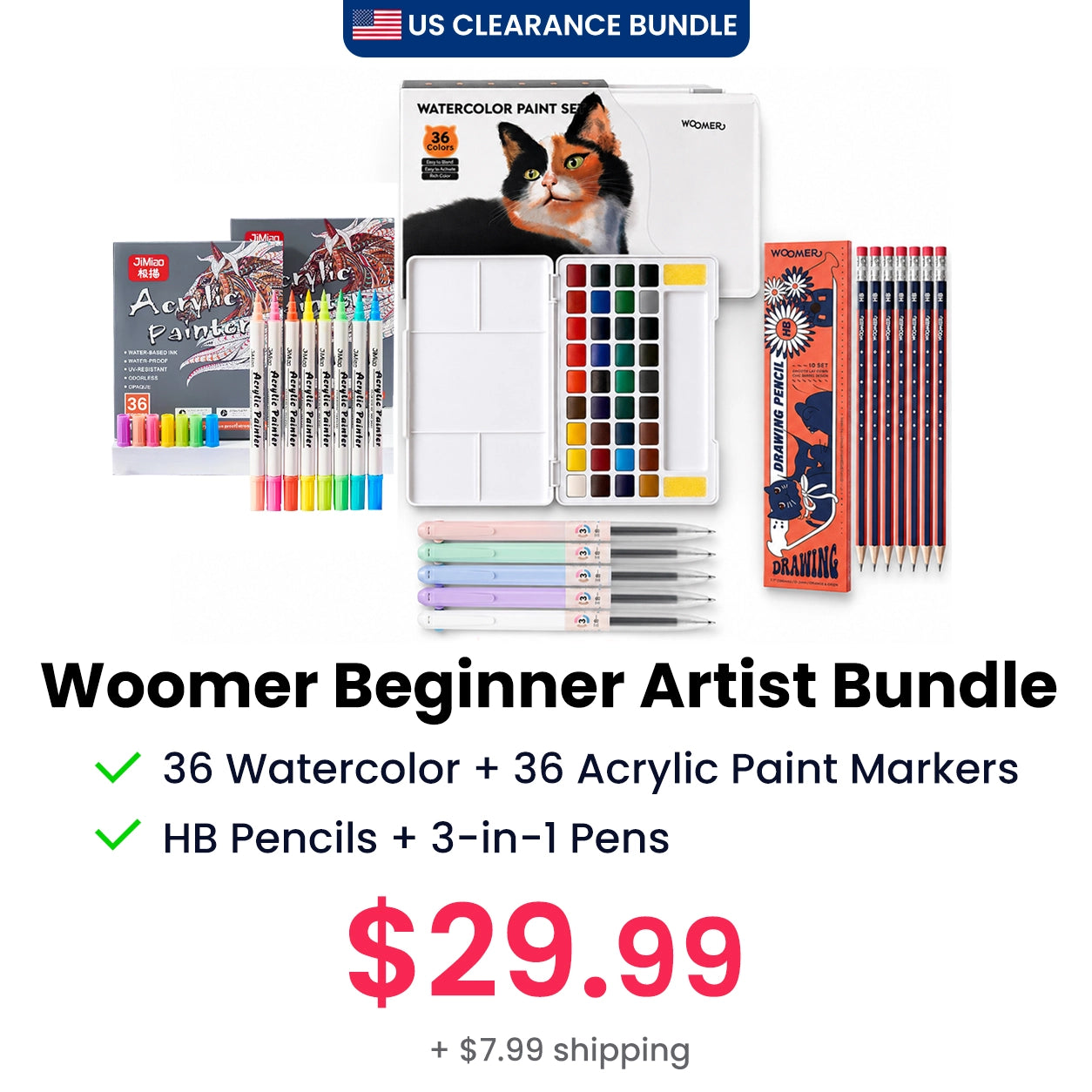 Woomer Beginner Artist Bundle