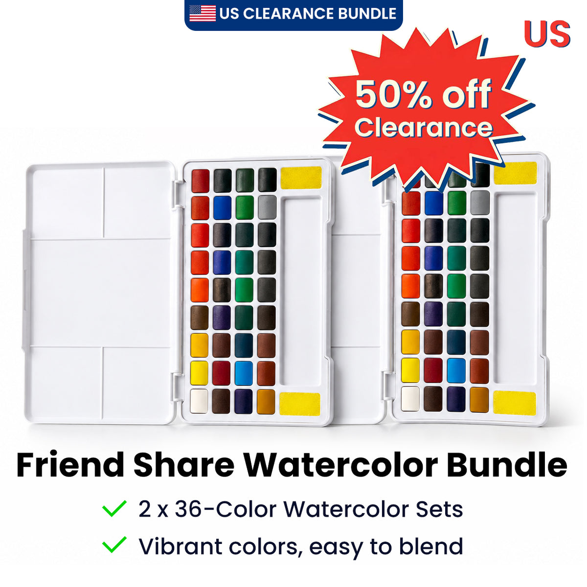 Woomer Friend Share Watercolor Bundle