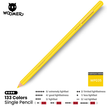 Woomer Single Colored Pencil Yellow