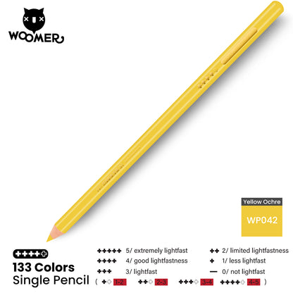 Woomer Single Colored Pencil Yellow