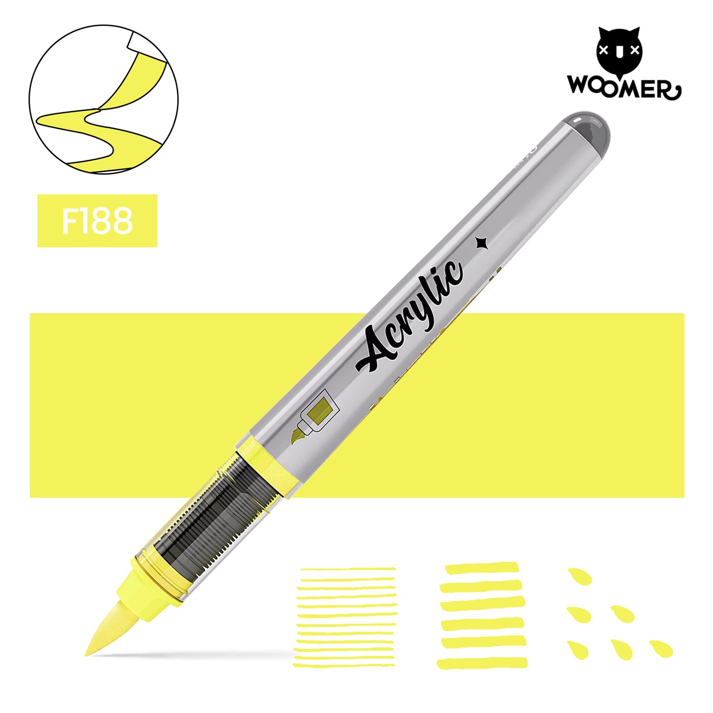 Woomer Single Marker Yellow