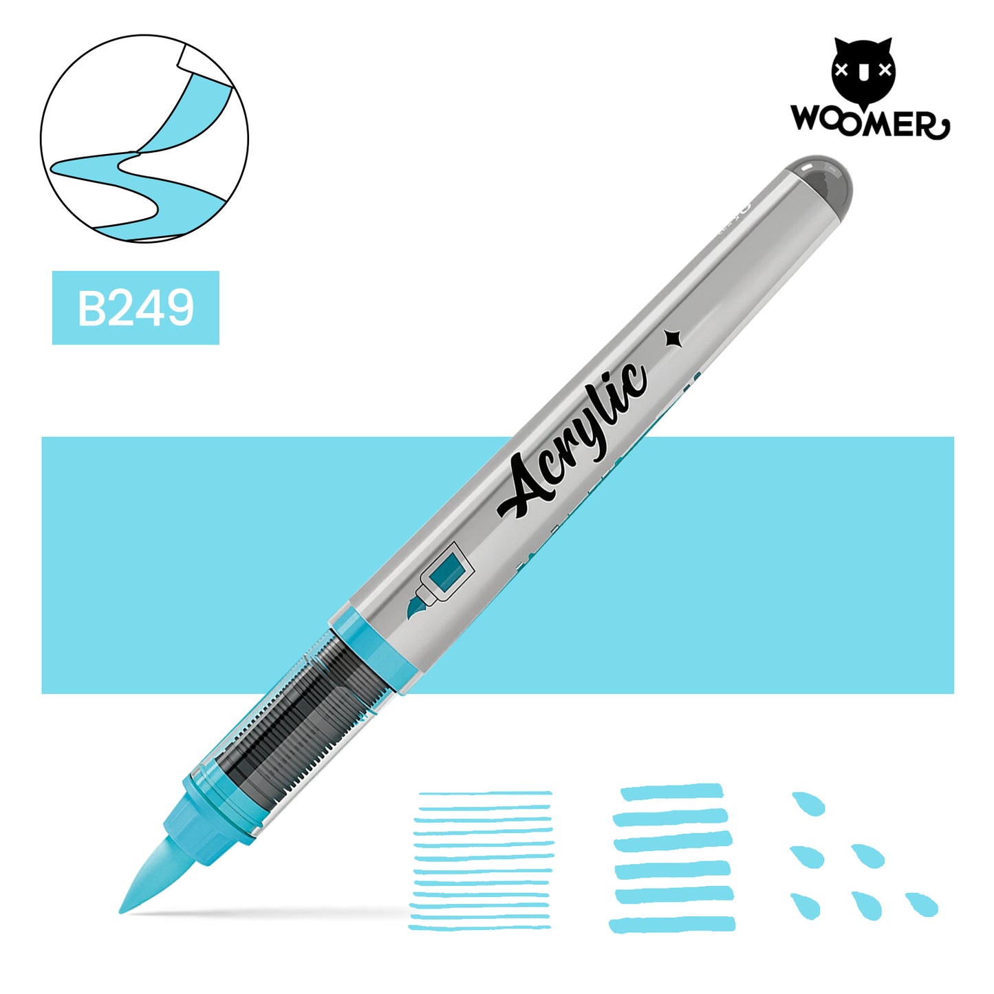 Woomer Single Marker Blue