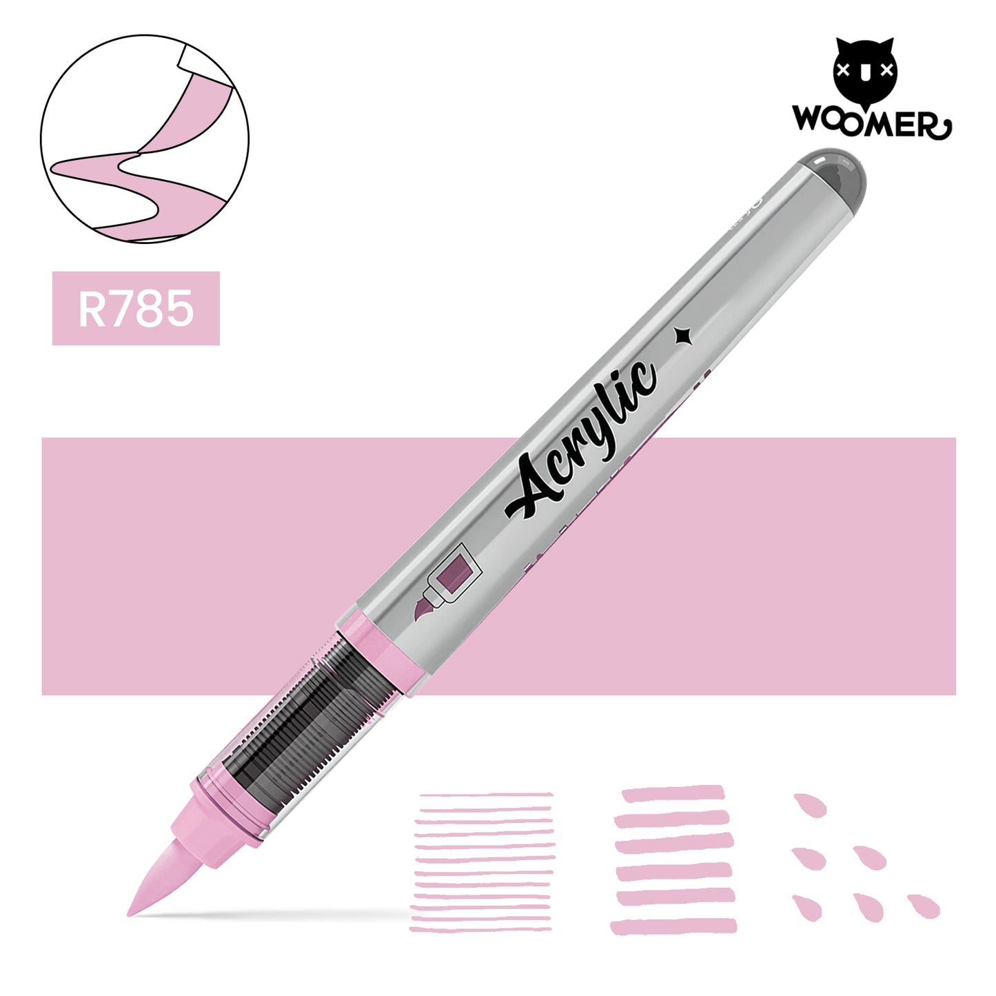 Woomer Single Marker Purple