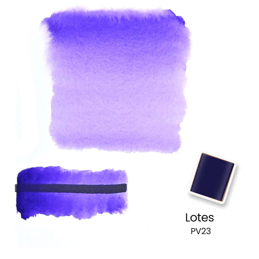 Woomer 24 Watercolor Paint Set - Solid Transparent Watercolor Paint for Professional