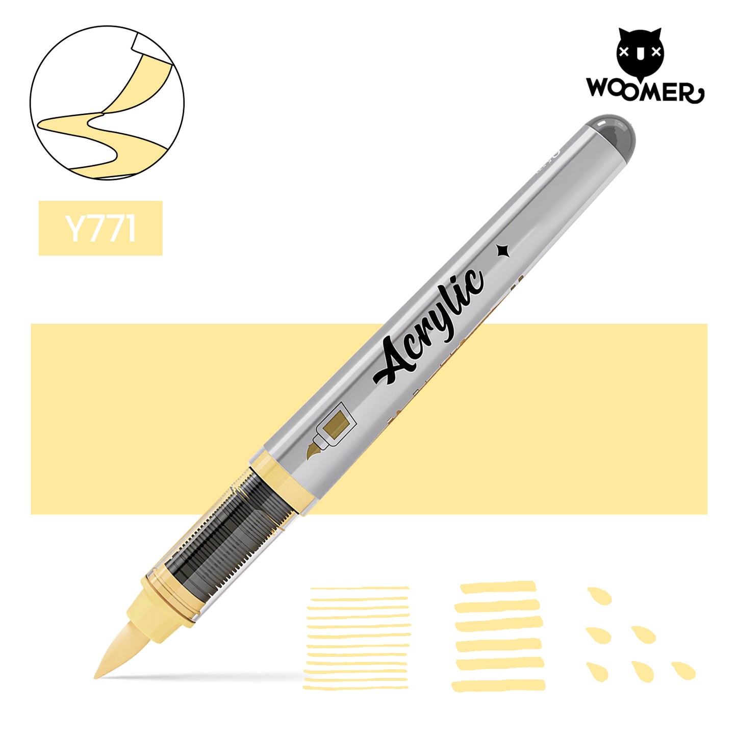 Woomer Single Marker Yellow