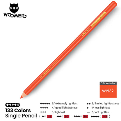 Woomer Single Colored Pencil Orange