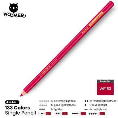 Woomer Single Colored Pencil Red