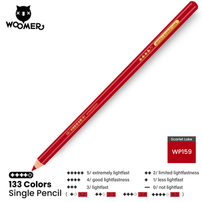 Woomer Single Colored Pencil Red