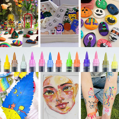 Woomer 72 Colors Acrylic Paint Markers