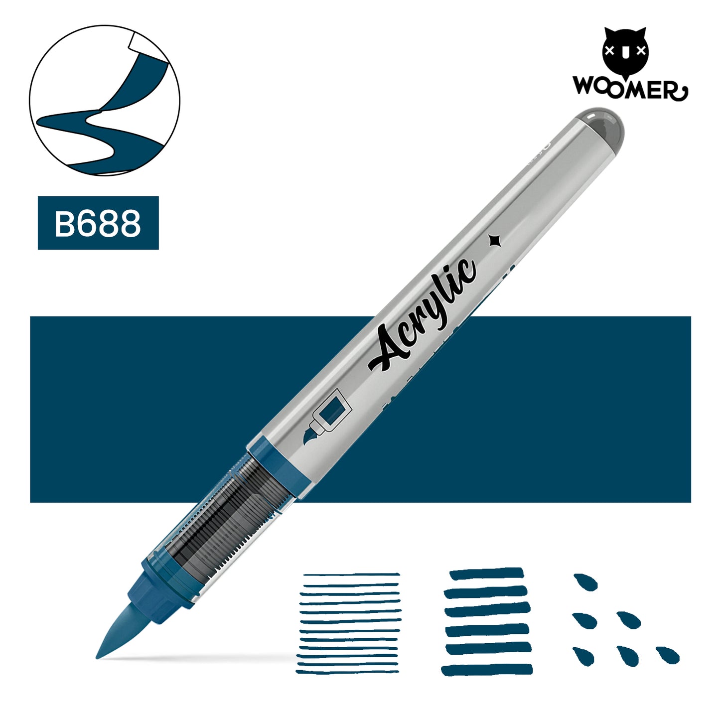 Woomer Single Marker Mint Green