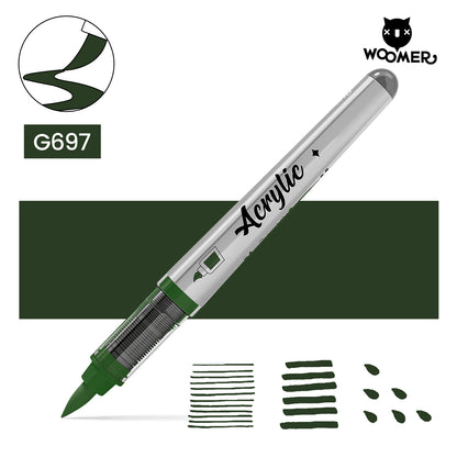 Woomer Single Marker Green