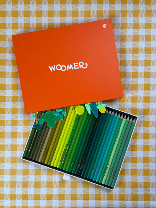Woomer 30 Forest Colored Pencils