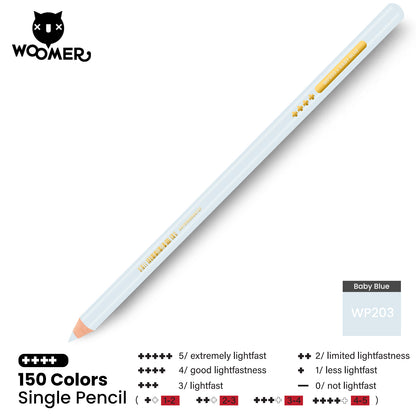 Woomer Single Colored Pencil Blue