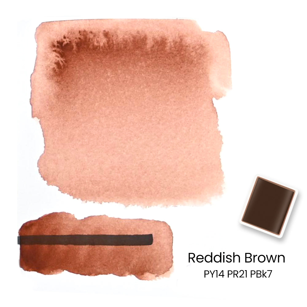 Woomer 24 Watercolor Paint Set - Solid Transparent Watercolor Paint for Professional