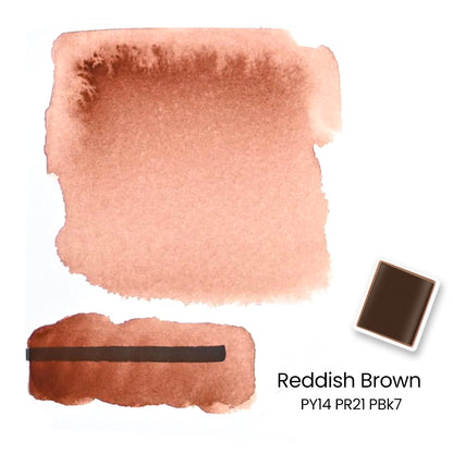 Woomer 24 Watercolor Paint Set - Solid Transparent Watercolor Paint for Professional