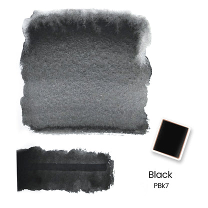 Woomer 24 Watercolor Paint Set - Solid Transparent Watercolor Paint for Professional