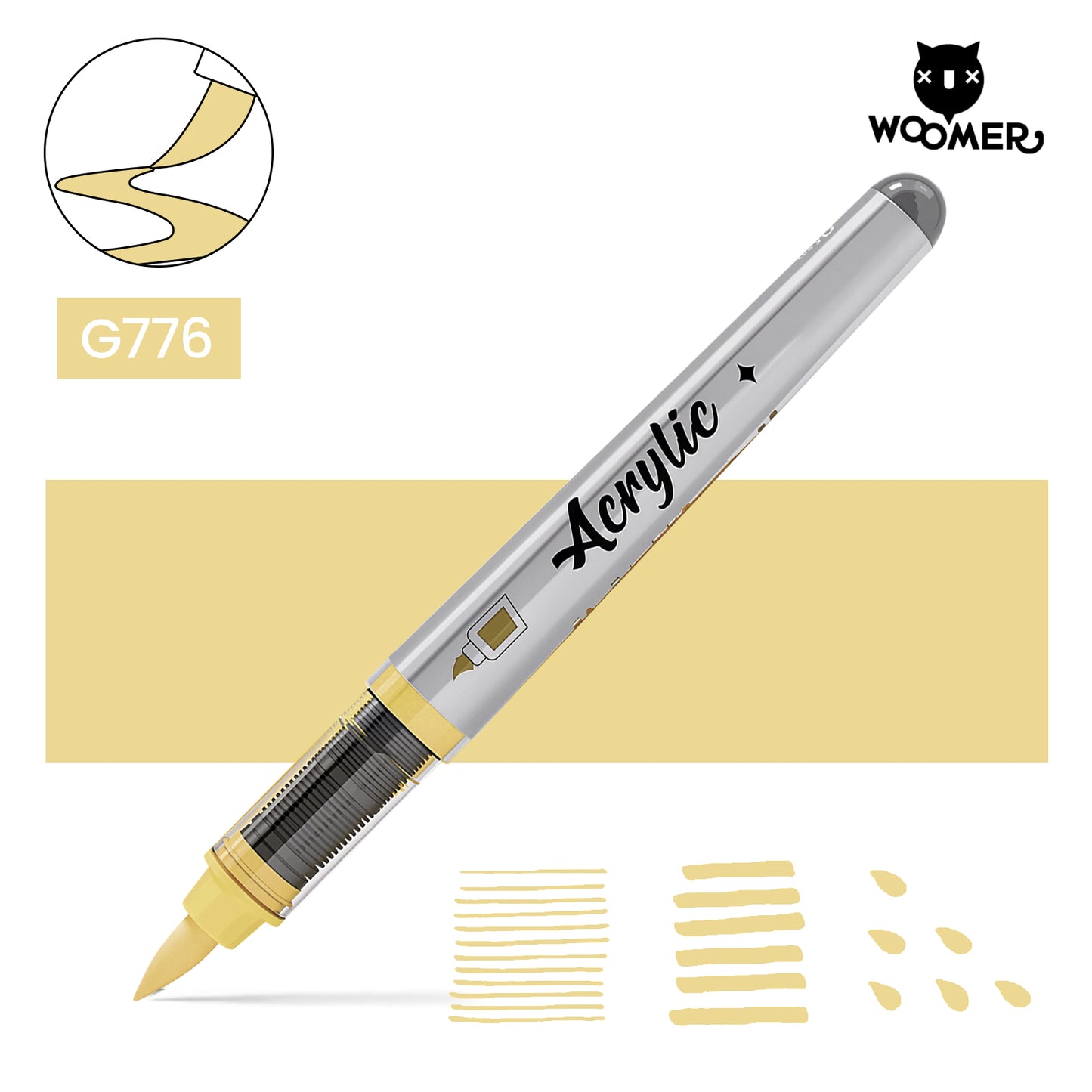 Woomer Single Marker Retro Light Color