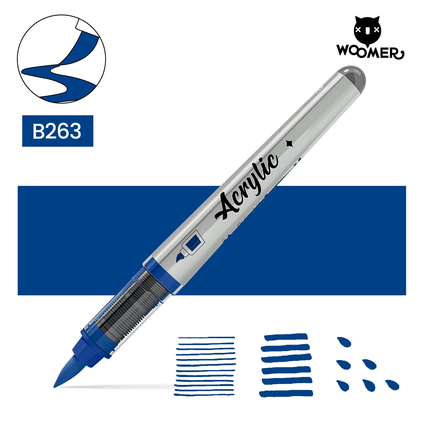 Woomer Single Marker Blue