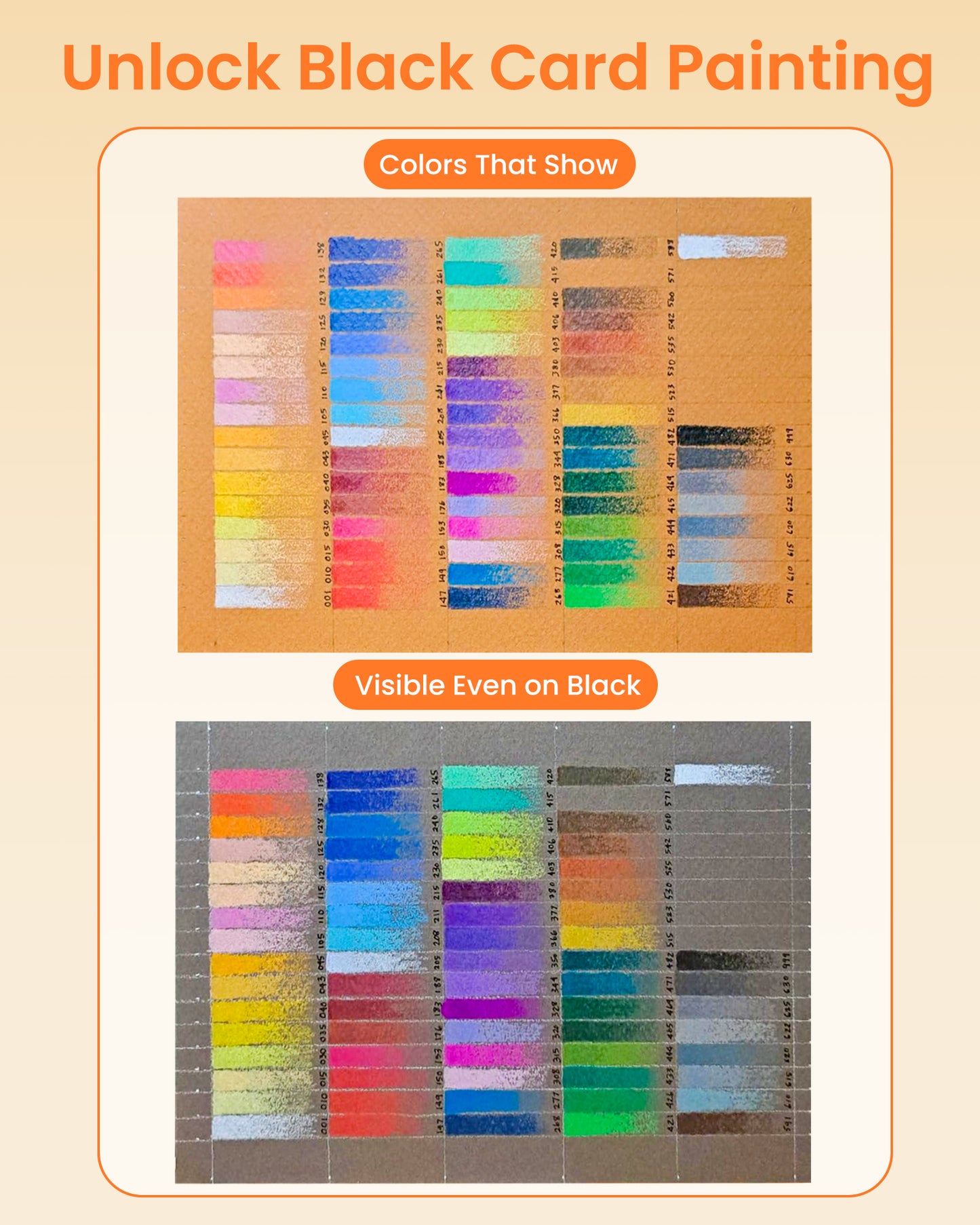 Woomer Quality 72 Colored Pencils for Artists
