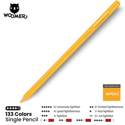 Woomer Single Colored Pencil Yellow & Orange