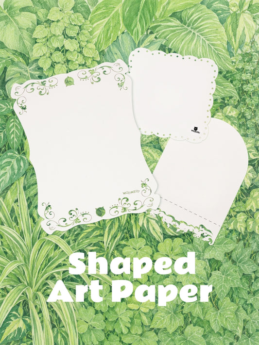 Woomer Exclusive Fine-Textured Shaped Art Paper