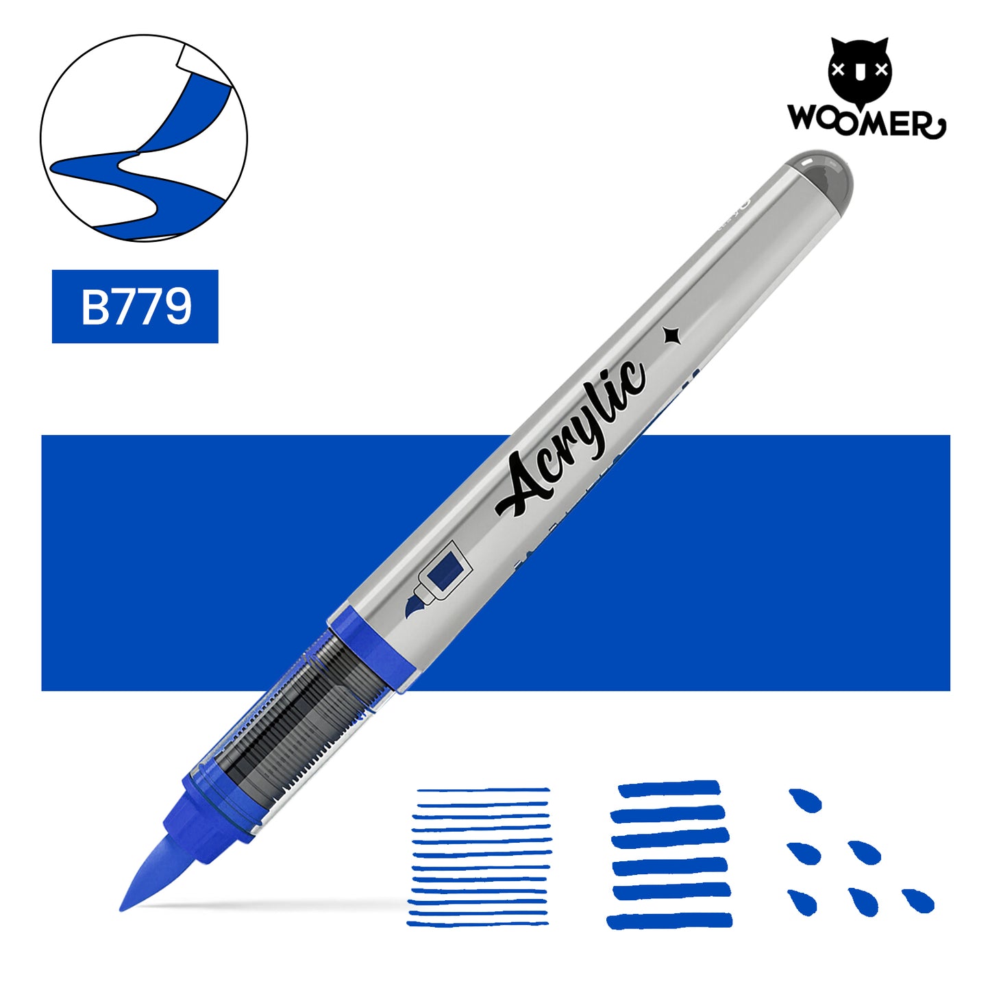 Woomer Single Marker Blue