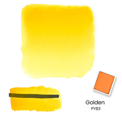 Woomer 24 Watercolor Paint Set - Solid Transparent Watercolor Paint for Professional