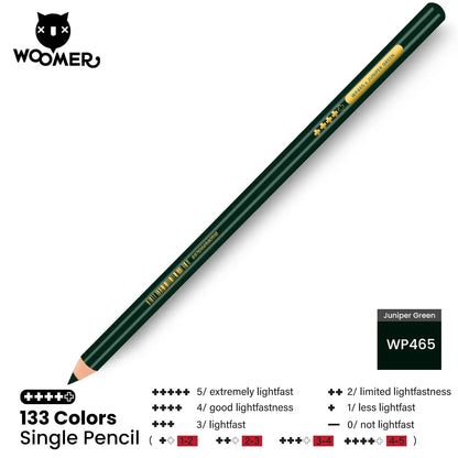Woomer Single Colored Pencil Green