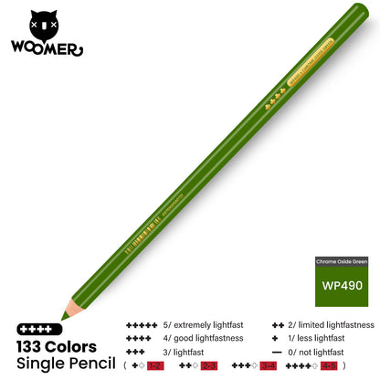 Woomer Single Colored Pencil Green