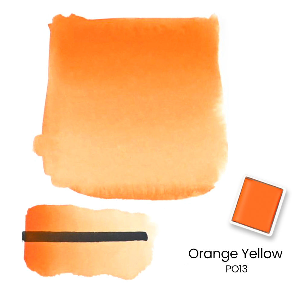 Woomer 24 Watercolor Paint Set - Solid Transparent Watercolor Paint for Professional