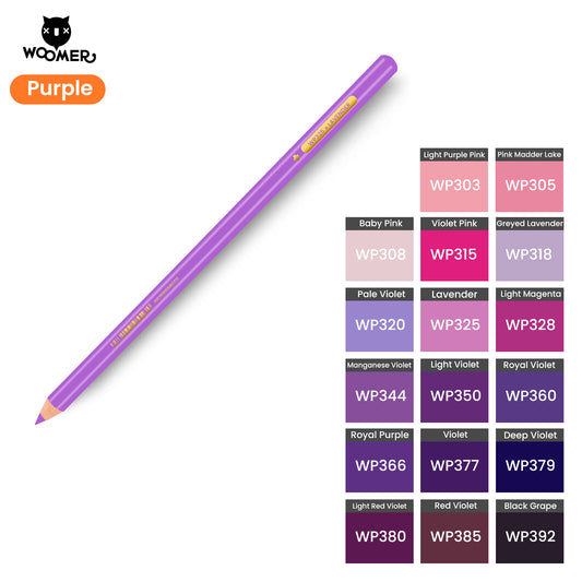 Woomer Single Colored Pencil Purple