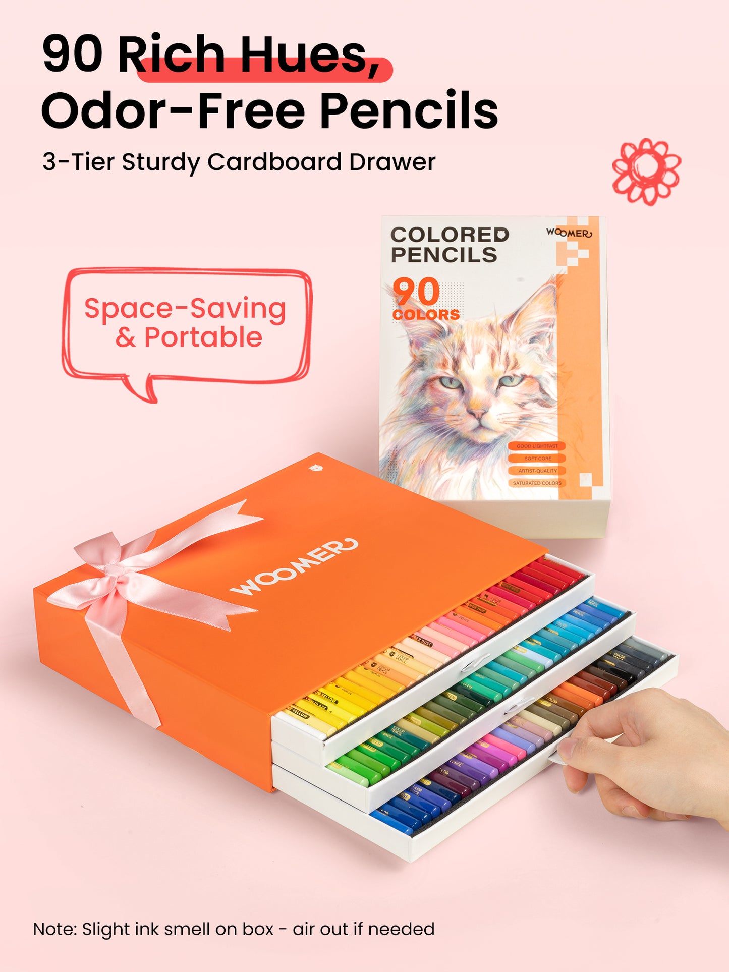Woomer 90 Colored Pencils