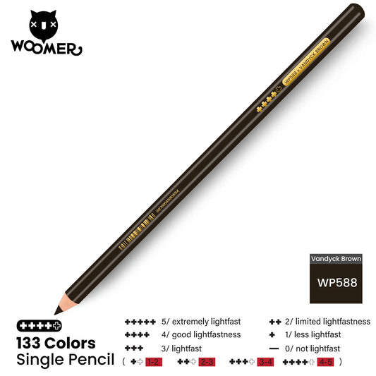 Woomer Single Colored Pencil Gray (2 PCS)