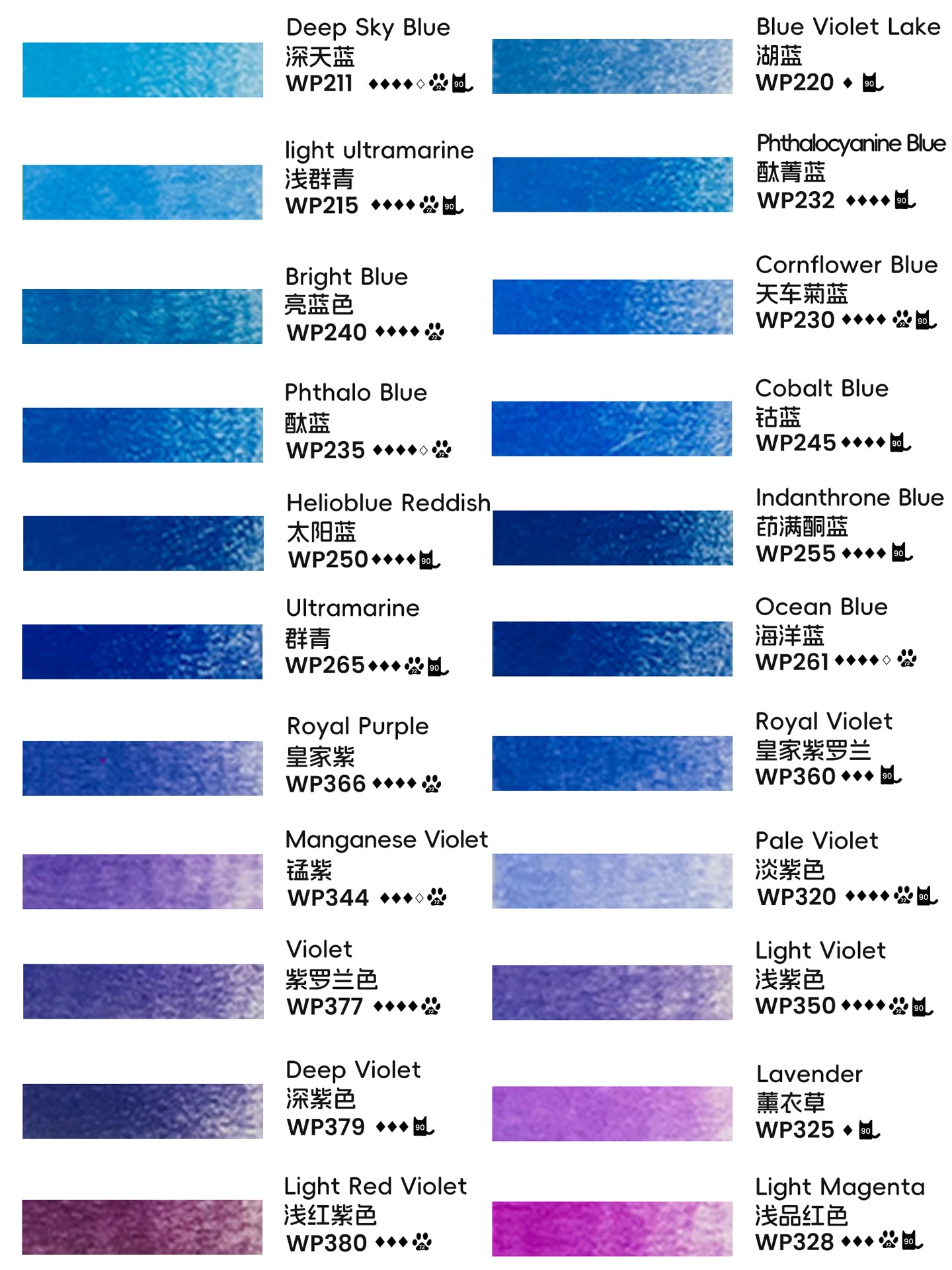 Woomer 133 Colored Pencils Set