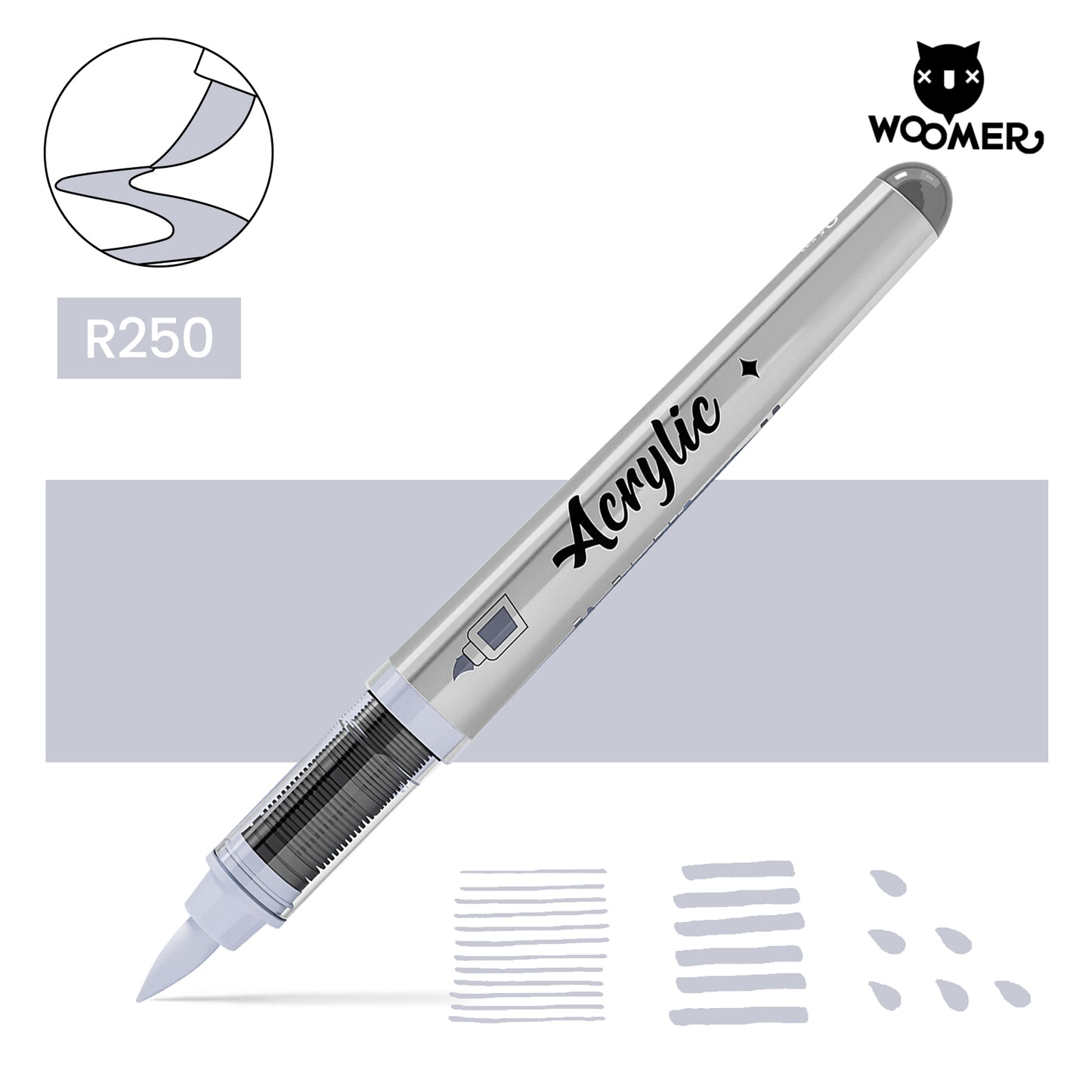 Woomer Single Marker Purple