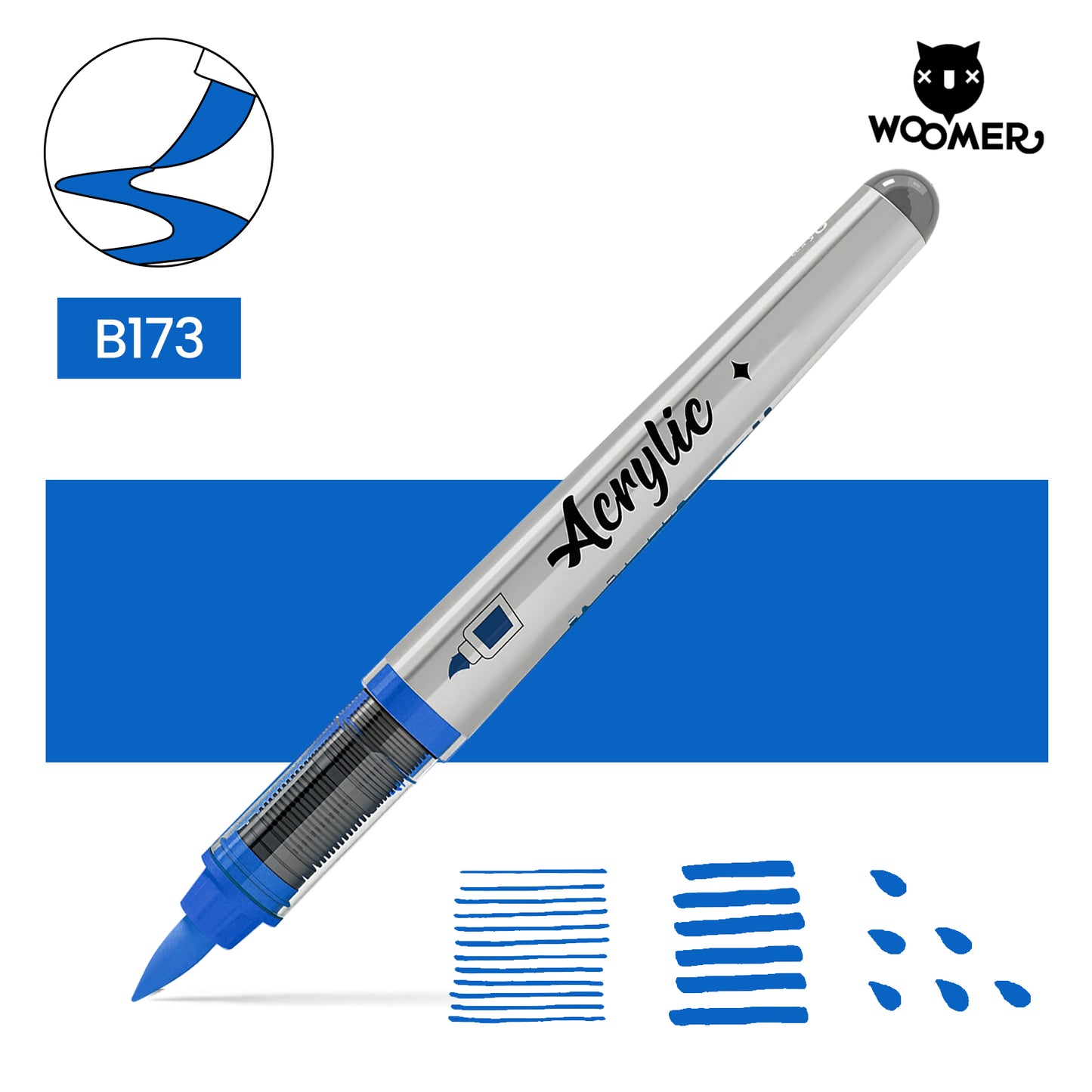 Woomer Single Marker Blue