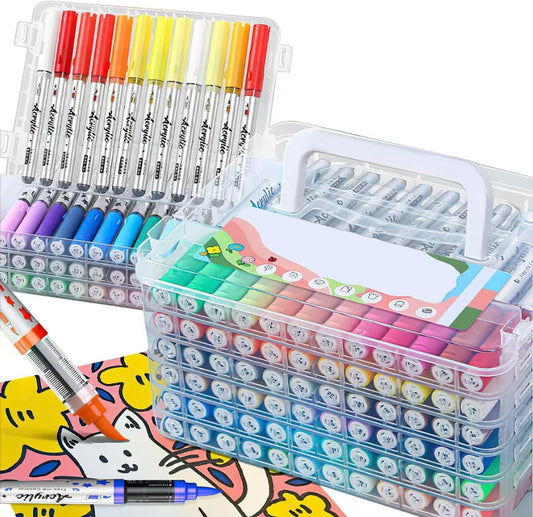 Woomer 72 Colors Acrylic Paint Markers