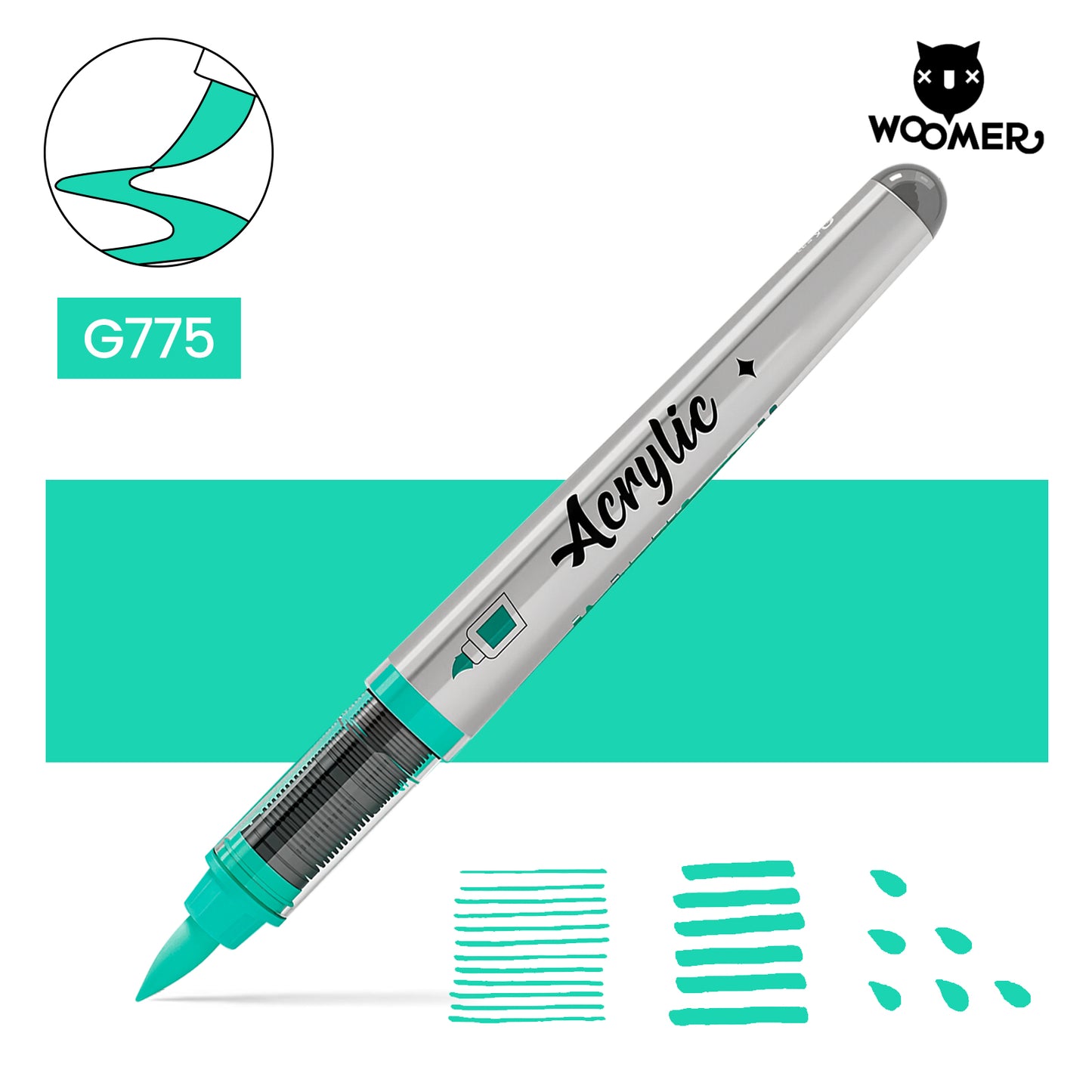 Woomer Single Marker Mint Green