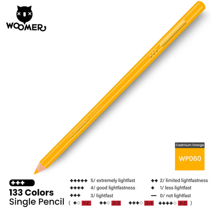 Woomer Single Colored Pencil Yellow & Orange
