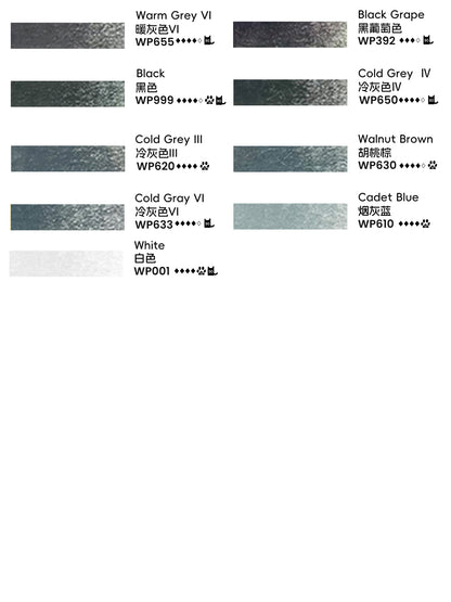 Woomer 133 Colored Pencils Set