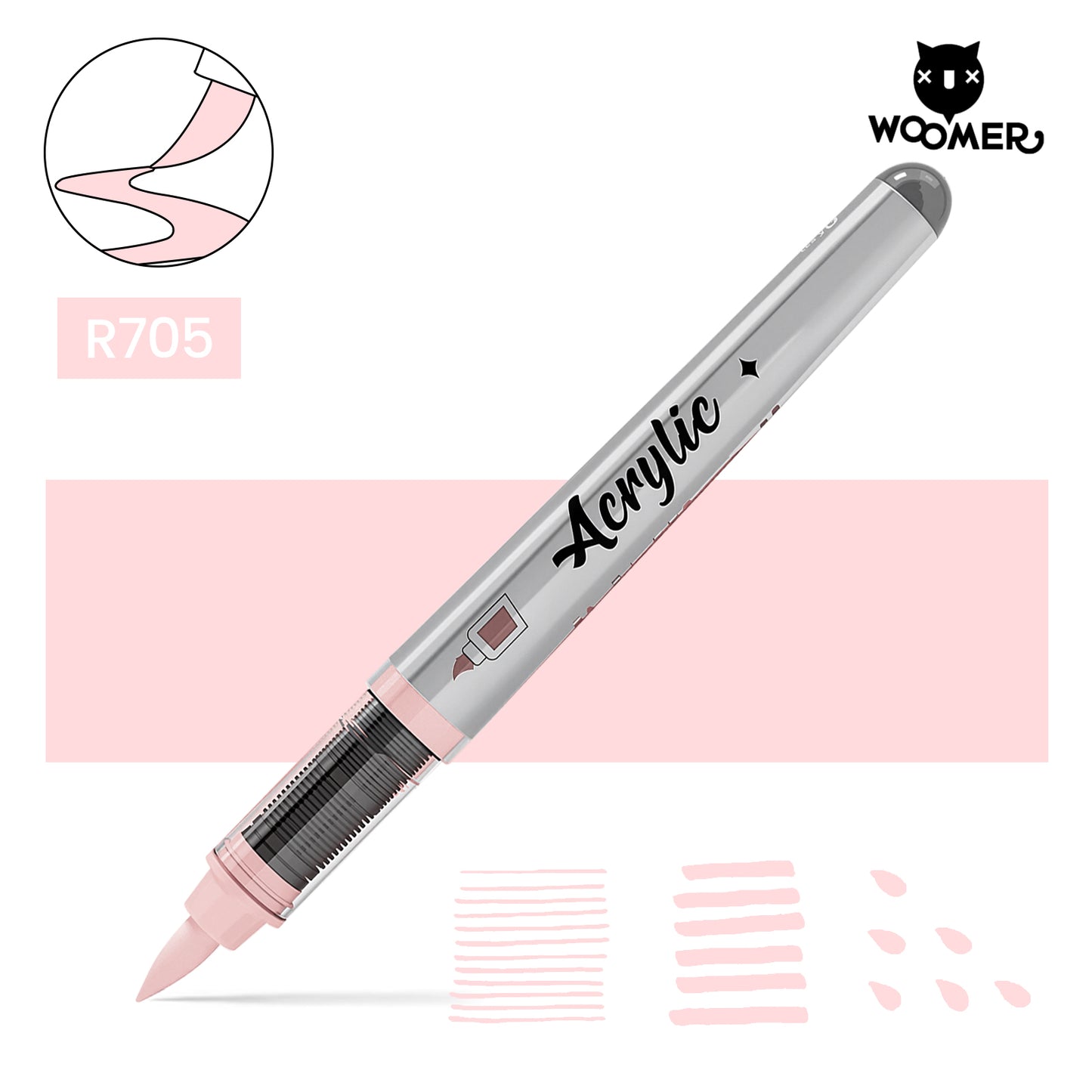 Woomer Single Marker Purple