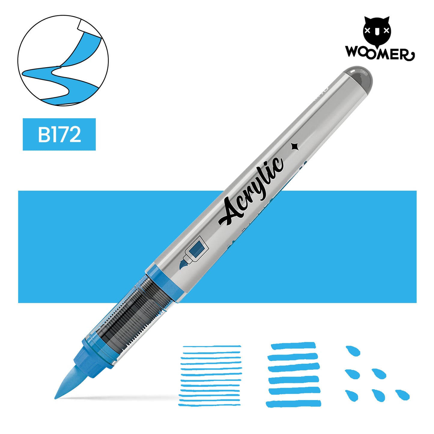 Woomer Single Marker Blue