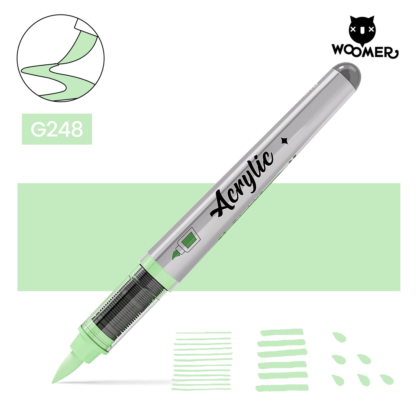 Woomer Single Marker Mint Green