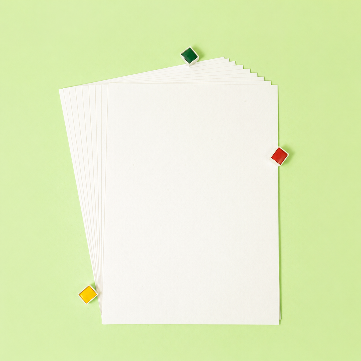 Woomer 100% Cotton A4 Watercolor Paper Sheets