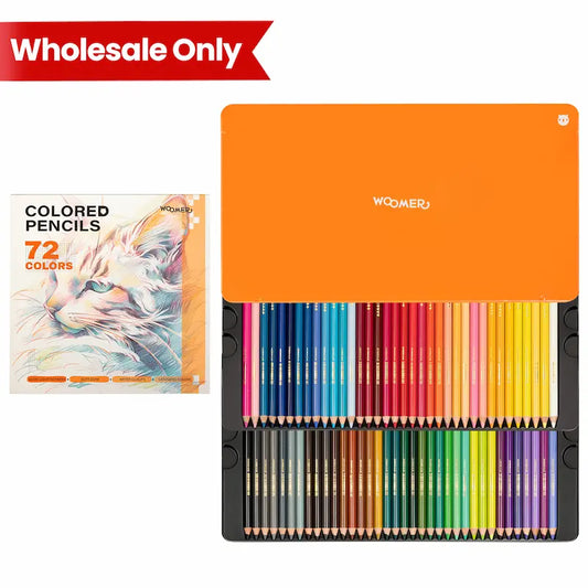 Lápices de colores Woomer de 72 colores para artistas (para pedidos al por mayor)