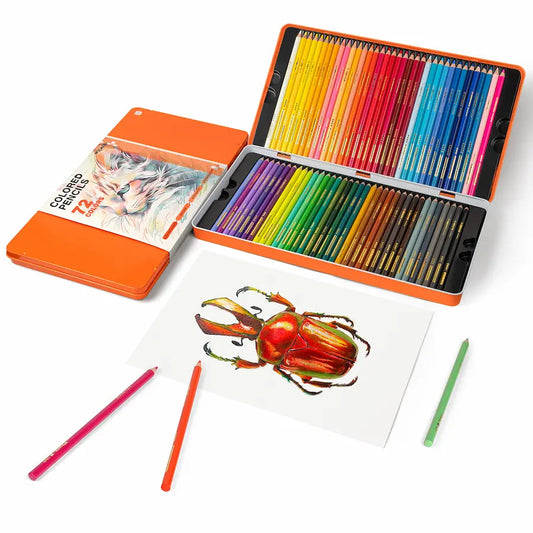 Lápices de colores Woomer Quality 72 para artistas 